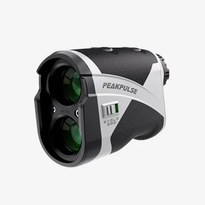 Golfový laserový dálkoměr 7 stupňů Super Wide FOV s vysoce přesným uzamčením vlajkové tyče Funkce vibrací Režim sklonu Nepřetržité skenování